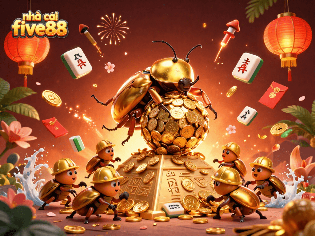 Engage with the vibrant world of nhà cái five88, featuring exciting casino themes and golden treasures.
