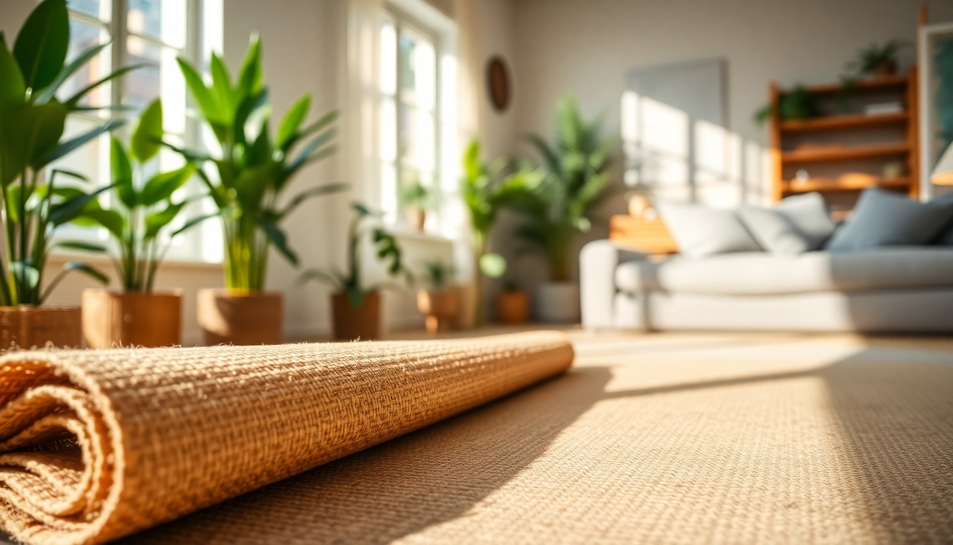 Nagermatte im modernen Wohnraum mit natürlichem Design und nachhaltigen Materialien.