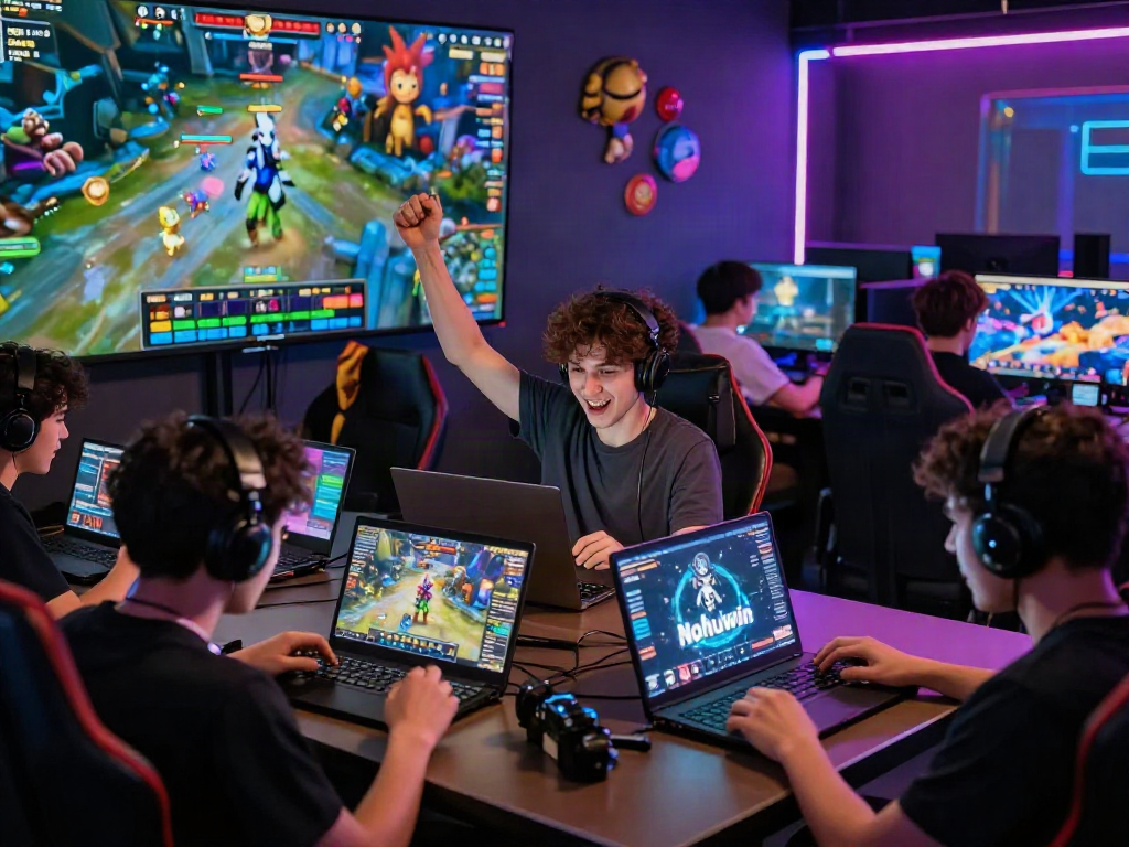 The vibrant gaming community at https://choinohu.vip/ enjoying thrilling online experiences on mobile and laptops.