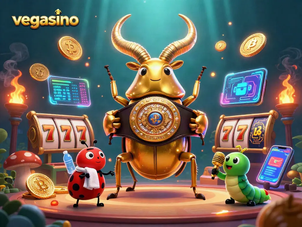 Experience thrilling play at vegasino with unique characters and vibrant gambling elements.