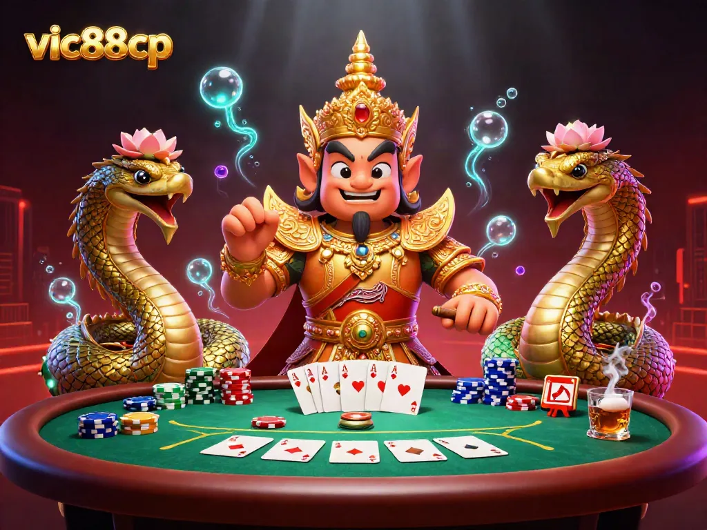Experience thrilling gameplay at vic88cp with dynamic poker action and vibrant casino elements.