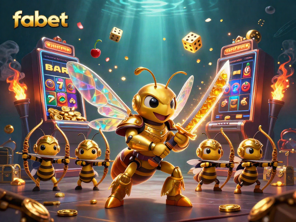 Join the fun at fabet, where a golden hornet samurai leads an epic casino adventure with dynamic slot games and thrilling prizes.