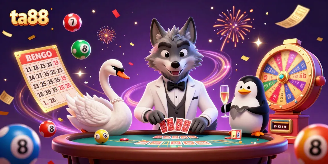 Experience thrilling action at ta88 casino with vibrant characters and dynamic gaming elements.