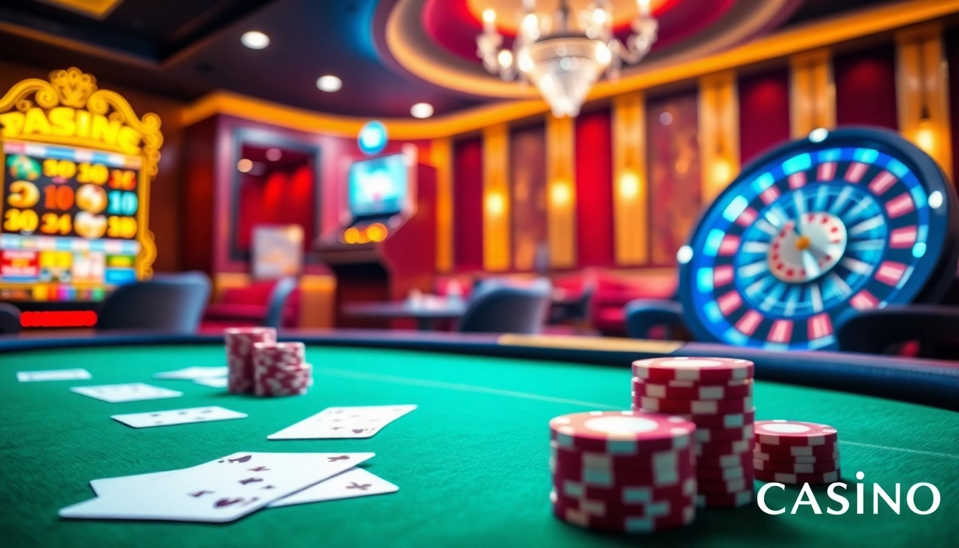 Erleben Sie die Aufregung des Spielens im NV Casino mit lebendigen Chips und einem Pokertisch.