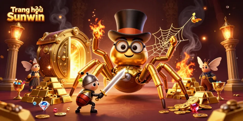 Experience thrilling games at Trang chủ Sunwin with vibrant 3D casino art.